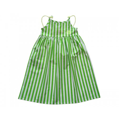 TASSEL STRIPE DRESS (GREEN) - 50% 할인