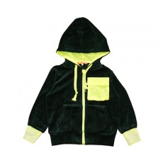 PLAY HOODY ZIP-UP (GREEN) - 50% 할인