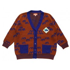 MM KNIT CARDIGAN (BROWN) - 30% 할인