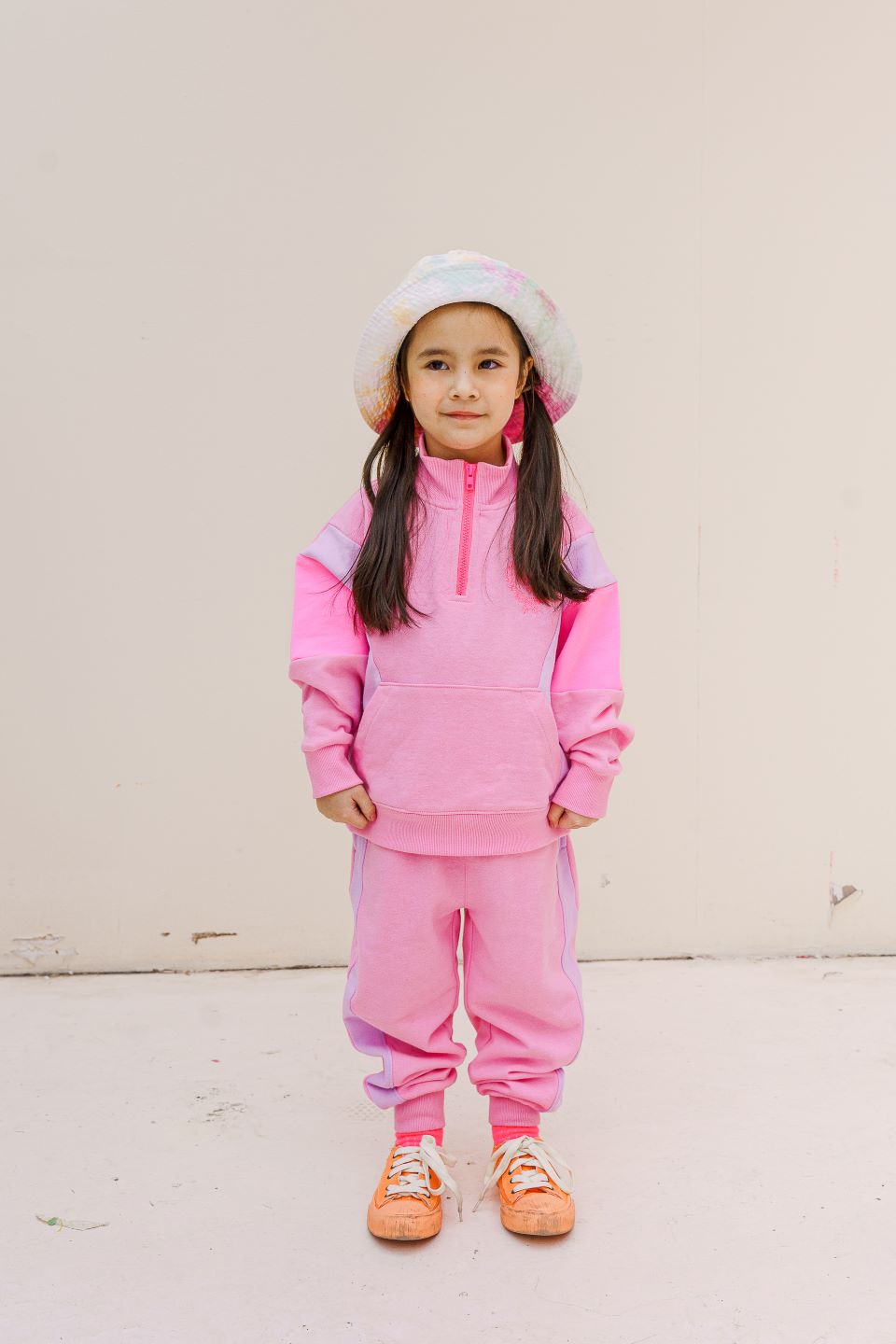 COLOR SWEATSHIRT (PINK)